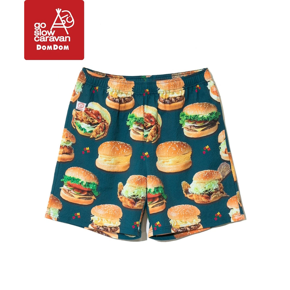 go slow caravan ゴースローキャラバン 【DOMDOM×GSC】ストレッチサッカーイージーショーツ (MENS)