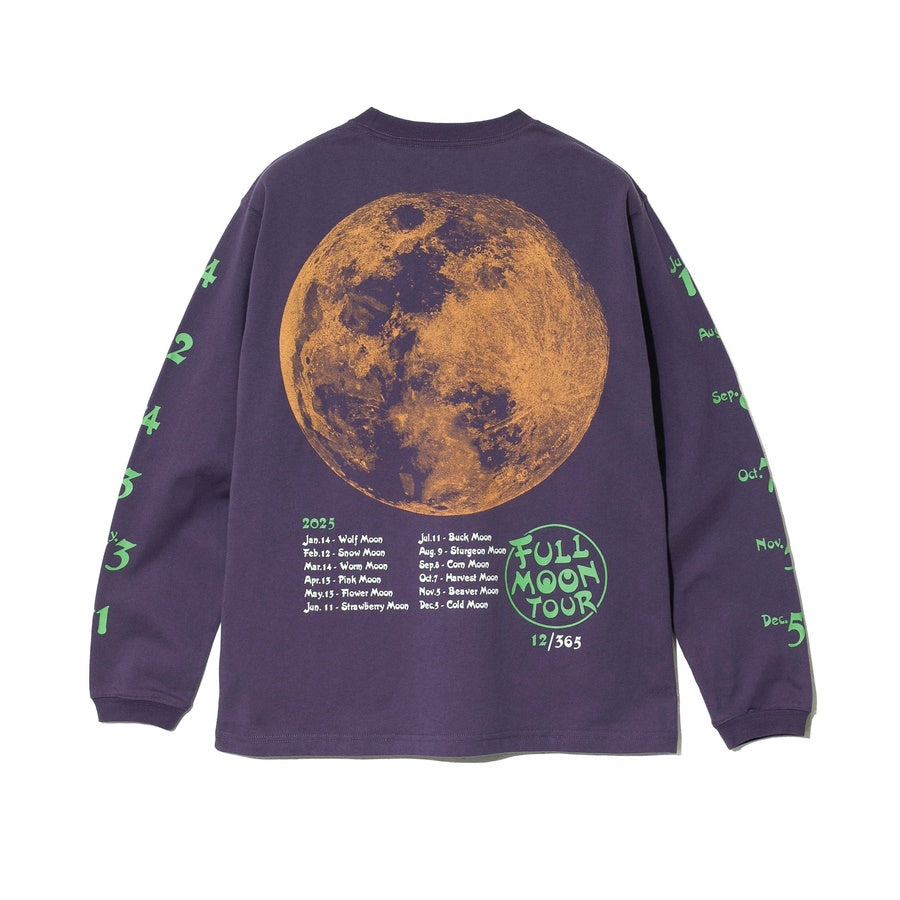 go slow caravan ゴースローキャラバン USA/C FULL MOON TOUR ロングスリーブ TEE (MENS/WOMENS)メンズ レディース