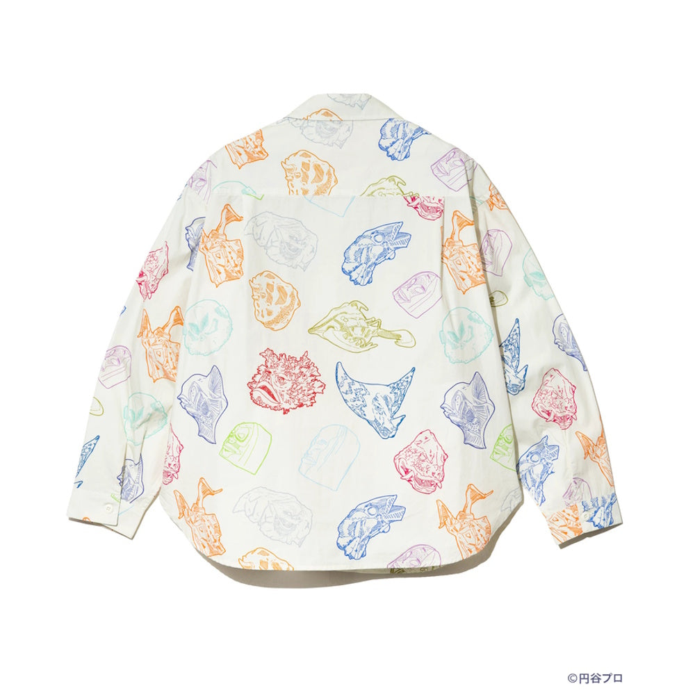 go slow caravan ゴースローキャラバン 【ウルトラマン×go slow caravan】40ブロード怪獣シャツ (MENS)