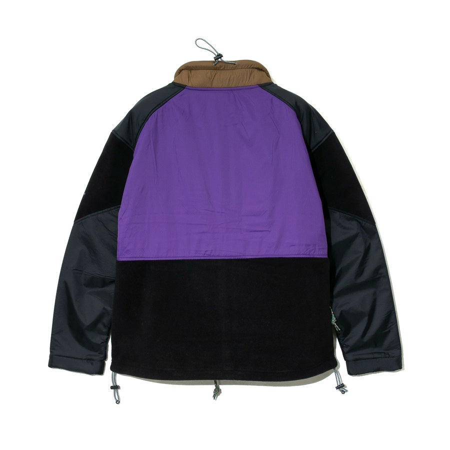 go slow caravan ゴースローキャラバン POLARTECフリーストレッキングブルゾン (MENS) 秋冬 メンズ レディース アウター BLACK