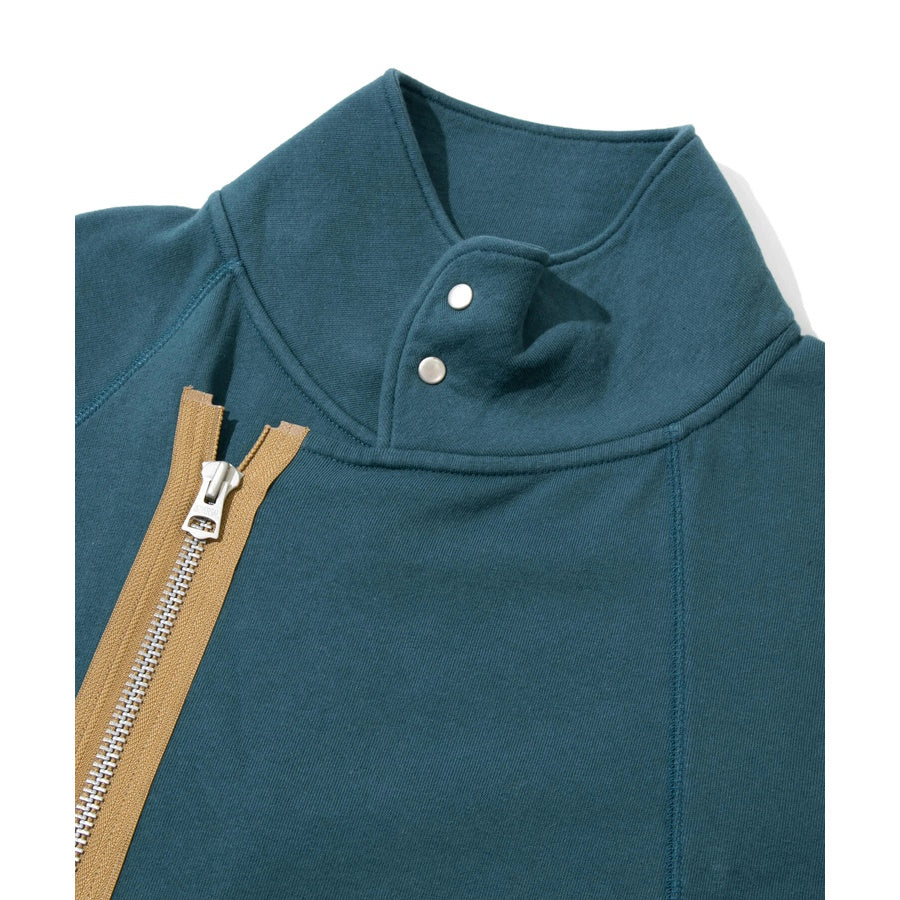 go slow caravan ゴースローキャラバン 空紡糸裏毛 BIG ZIP スタンドジャケット (MENS/WOMENS) 秋冬 メンズ レディース