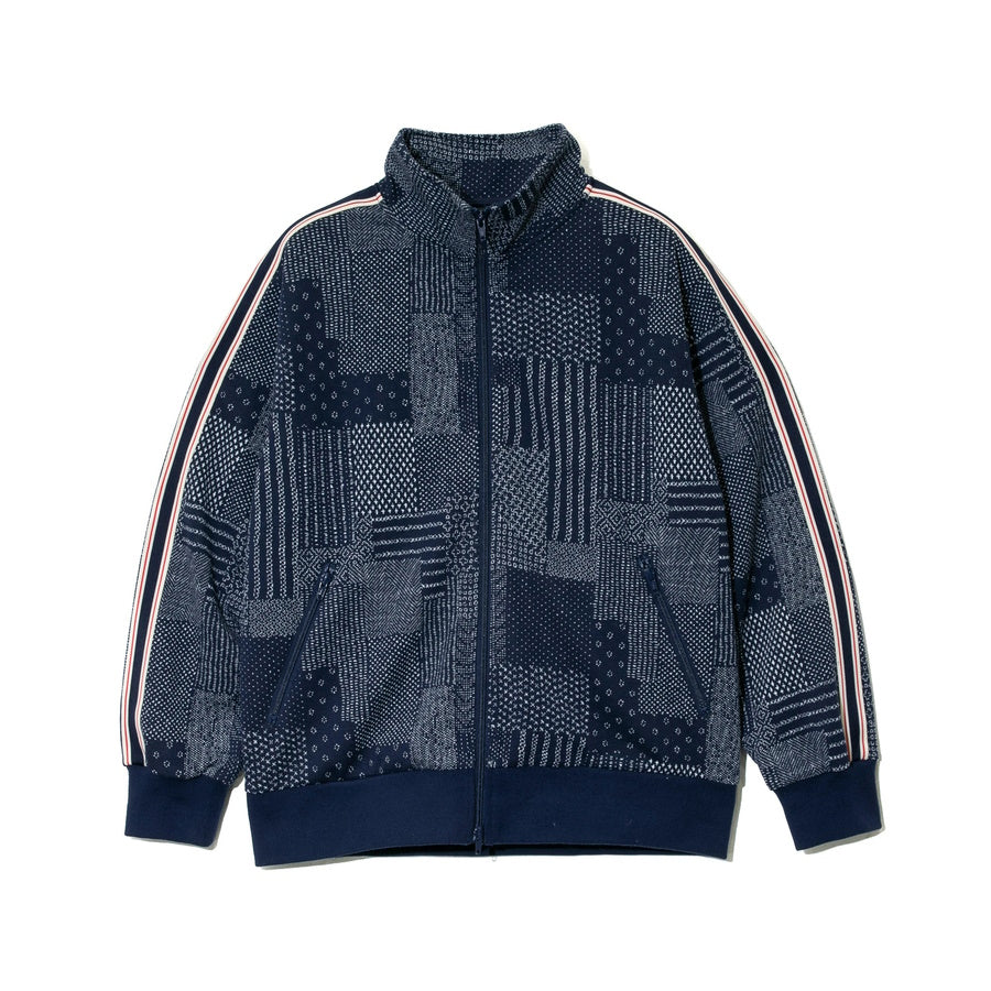 AOZORA アオゾラ 刺し子カットJQトラックジャケット (MENS)