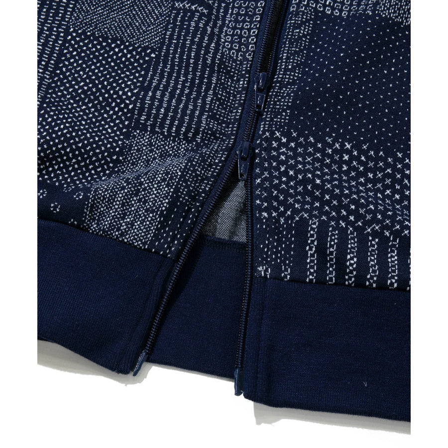 AOZORA アオゾラ 刺し子カットJQトラックジャケット (MENS)