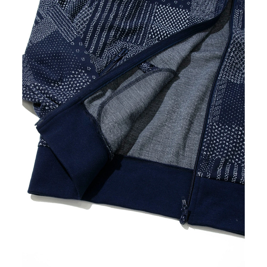 AOZORA アオゾラ 刺し子カットJQトラックジャケット (MENS)