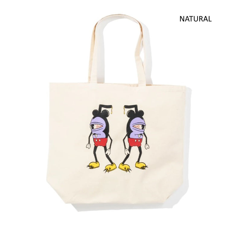 TOY MACHINE トイマシーン W MOUSEKATER CANVAS TOTE BAG トートバッグ