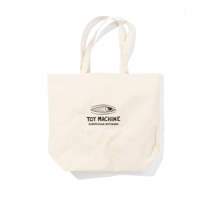 TOY MACHINE トイマシーン DRUGGED EYES CANVAS TOTE BAG トートバッグ
