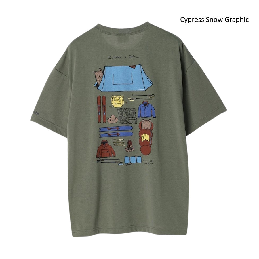 Columbia コロンビア レイクトゥアベニューショートスリーブTシャツ Lake to Avenue™ Short Sleeve Tee アウトドア キャンプ 吸湿速乾 UVカット