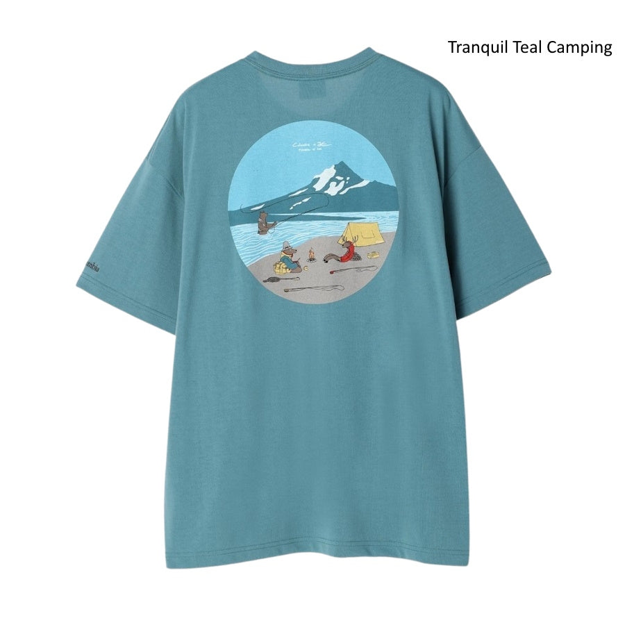 Columbia コロンビア レイクトゥアベニューショートスリーブTシャツ Lake to Avenue™ Short Sleeve Tee アウトドア キャンプ 吸湿速乾 UVカット