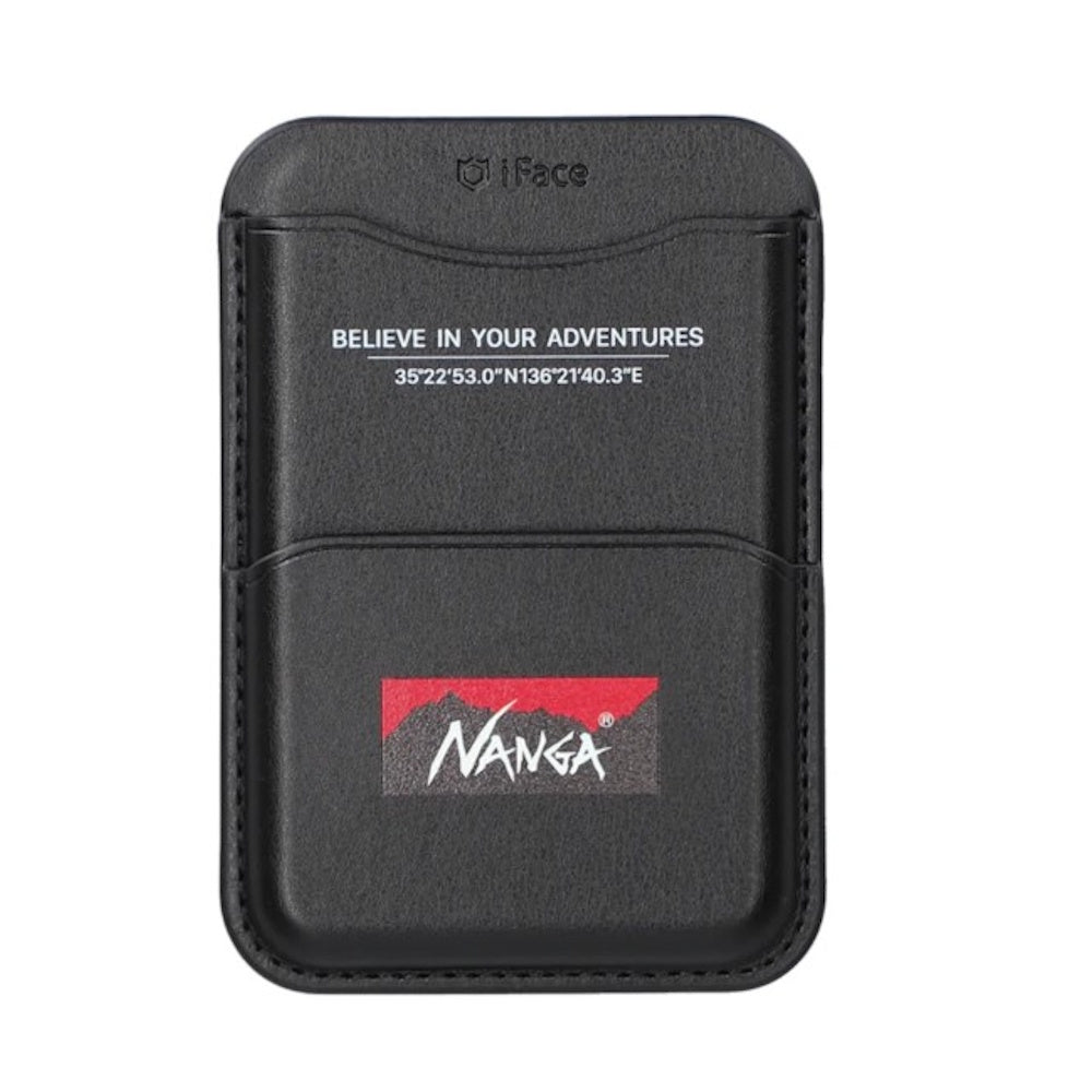 NANGA ナンガ NANGA×iFace ロゴ カードウォレット NANGA×iFace LOGO CARD WALLET