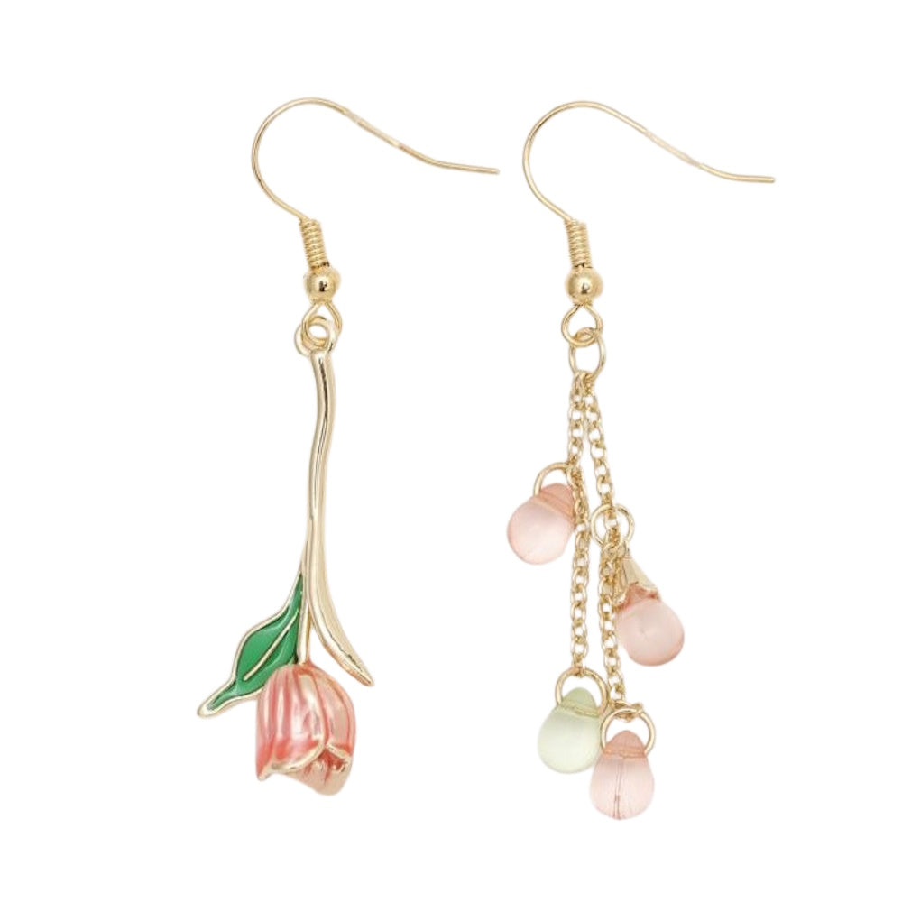 倭物や カヤ チューリップ咲きピアス フックピアス