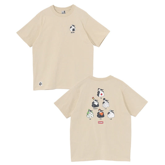 CHUMS チャムス ブービーオニギリフレンズTシャツ Booby Onigiri Friends T-Shirt CH01-2743