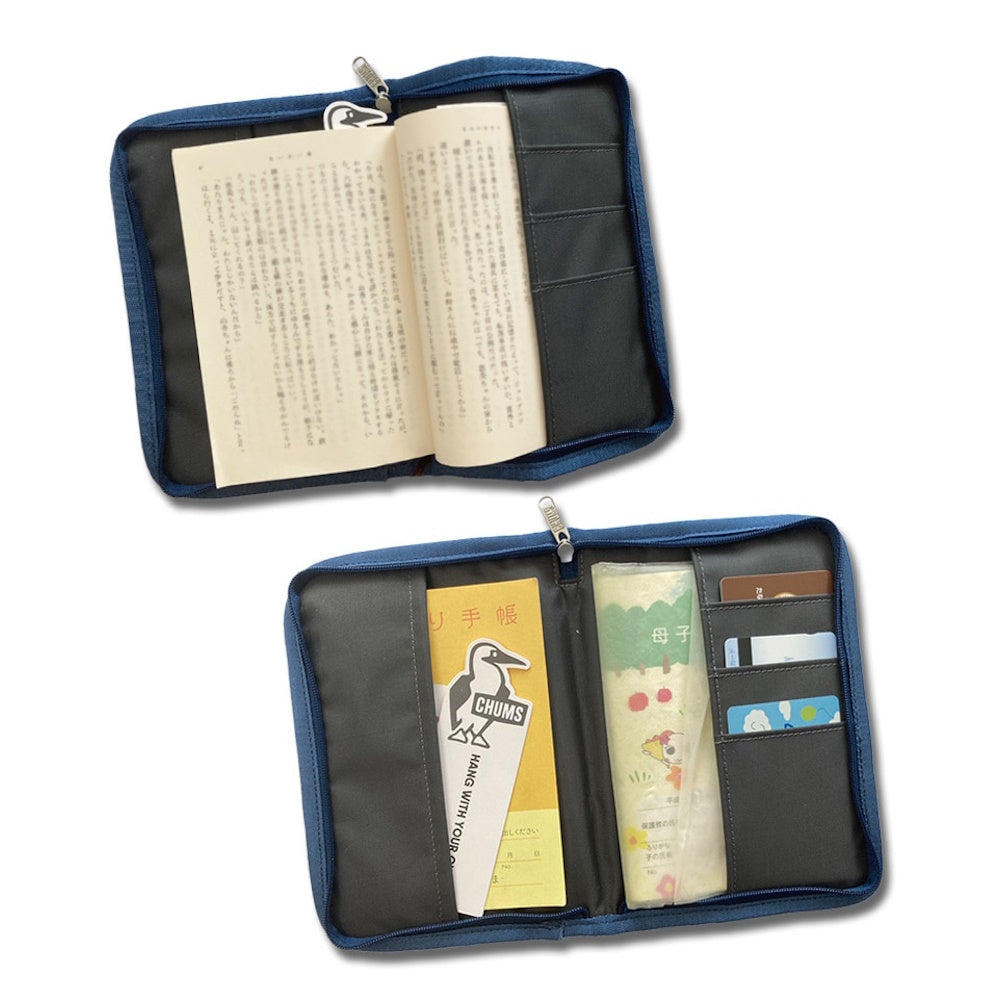 CHUMS チャムス ノベルズポーチスウェットナイロン(ブックカバー|手帳ケース) Novels Pouch Sweat Nylon