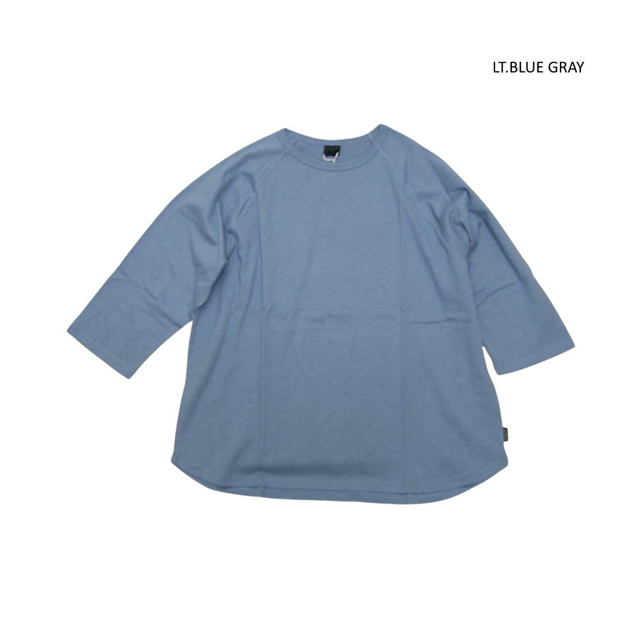 クリックポスト発送!ヘンプ&オーガニックコットン GOHEMP ゴーヘンプ WIDE BASEBALL TEE ワイドベースボールT メンズ