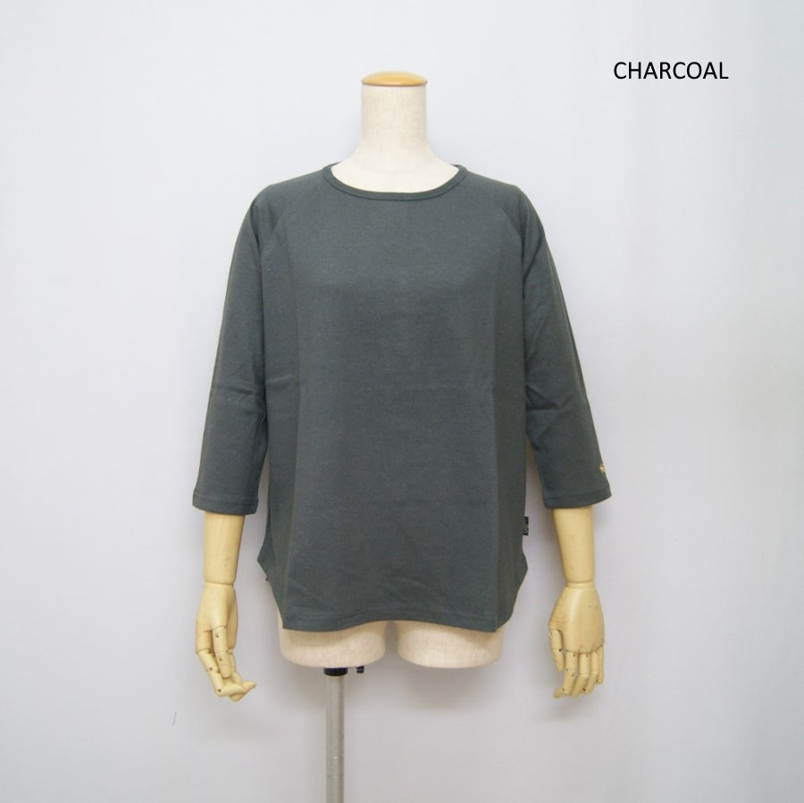 GOHEMP ゴーヘンプ WIDE BASEBALL TEE ワイドベースボールT レディース