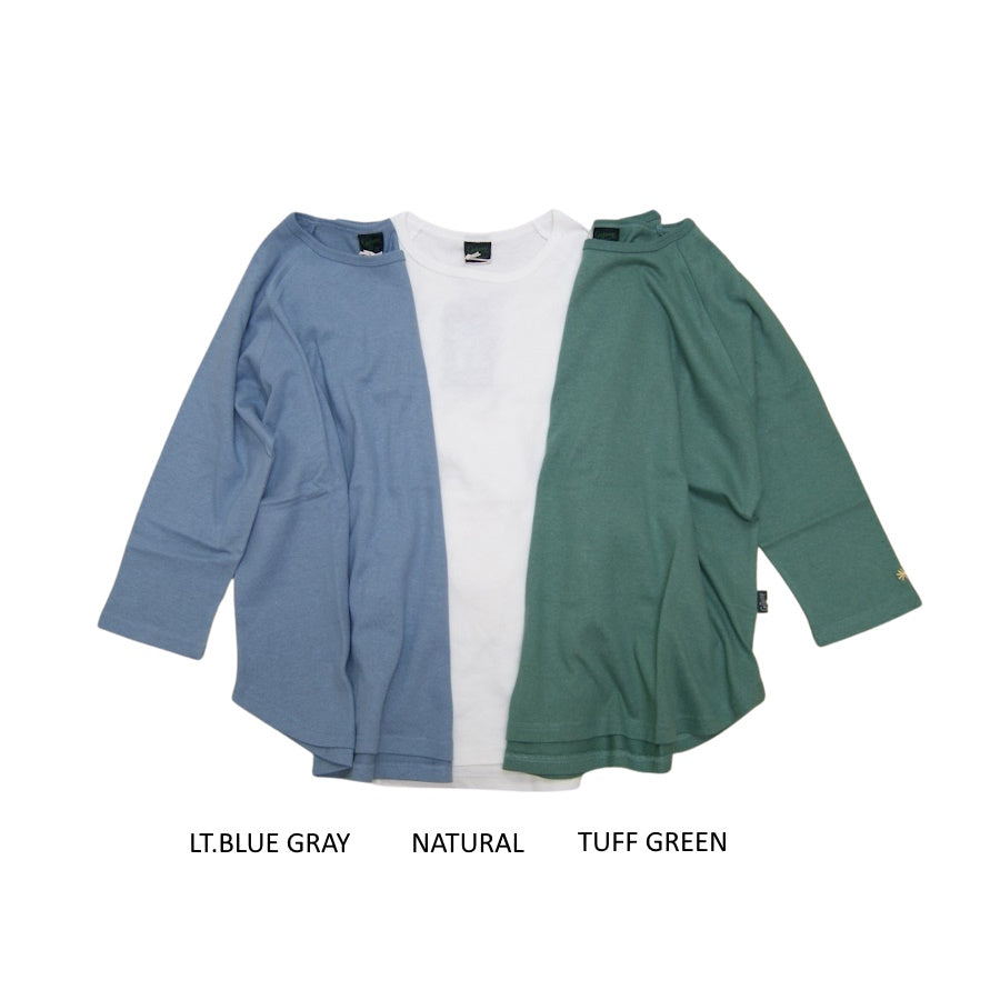 GOHEMP ゴーヘンプ WIDE BASEBALL TEE ワイドベースボールT レディース