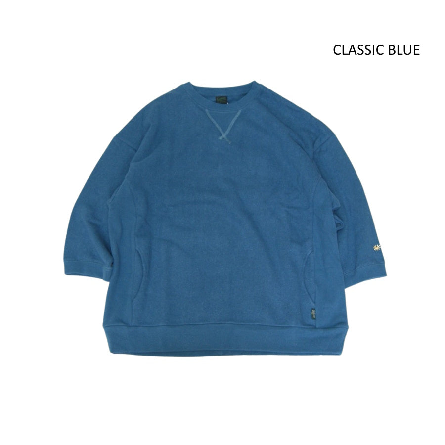 GOHEMP ゴーヘンプ THREE QUARTER SL CREW メンズ 秋冬 スウェット シンプル ビッグシルエット