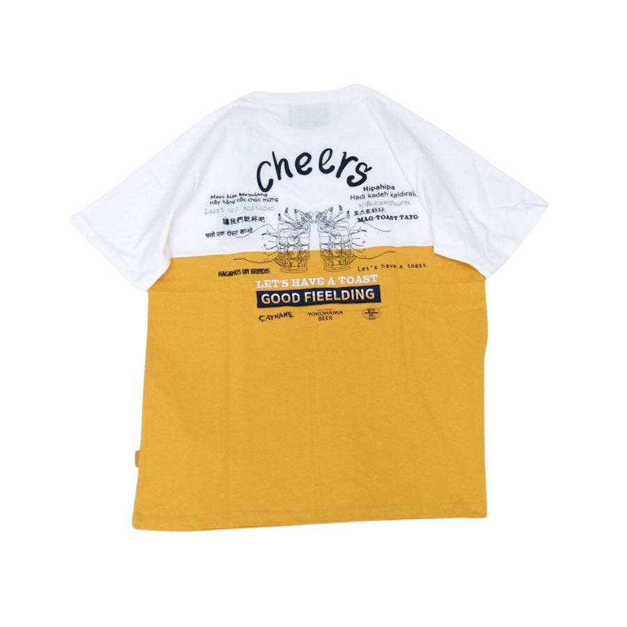 チャイハネ アミナコレクション チアーズメンズTシャツ 【Amina×grn×横浜ビール】メンズ レディース L XL
