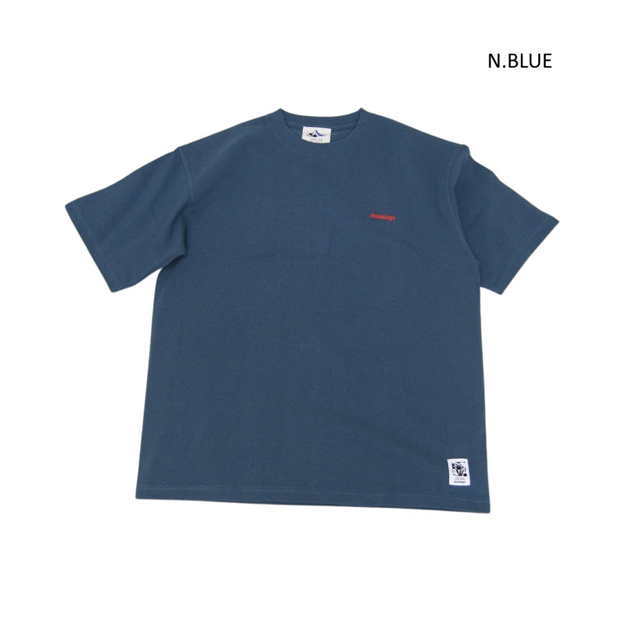 devadurga(デヴァドゥルガ) LOGO STITCH TEE ロゴ刺しゅう