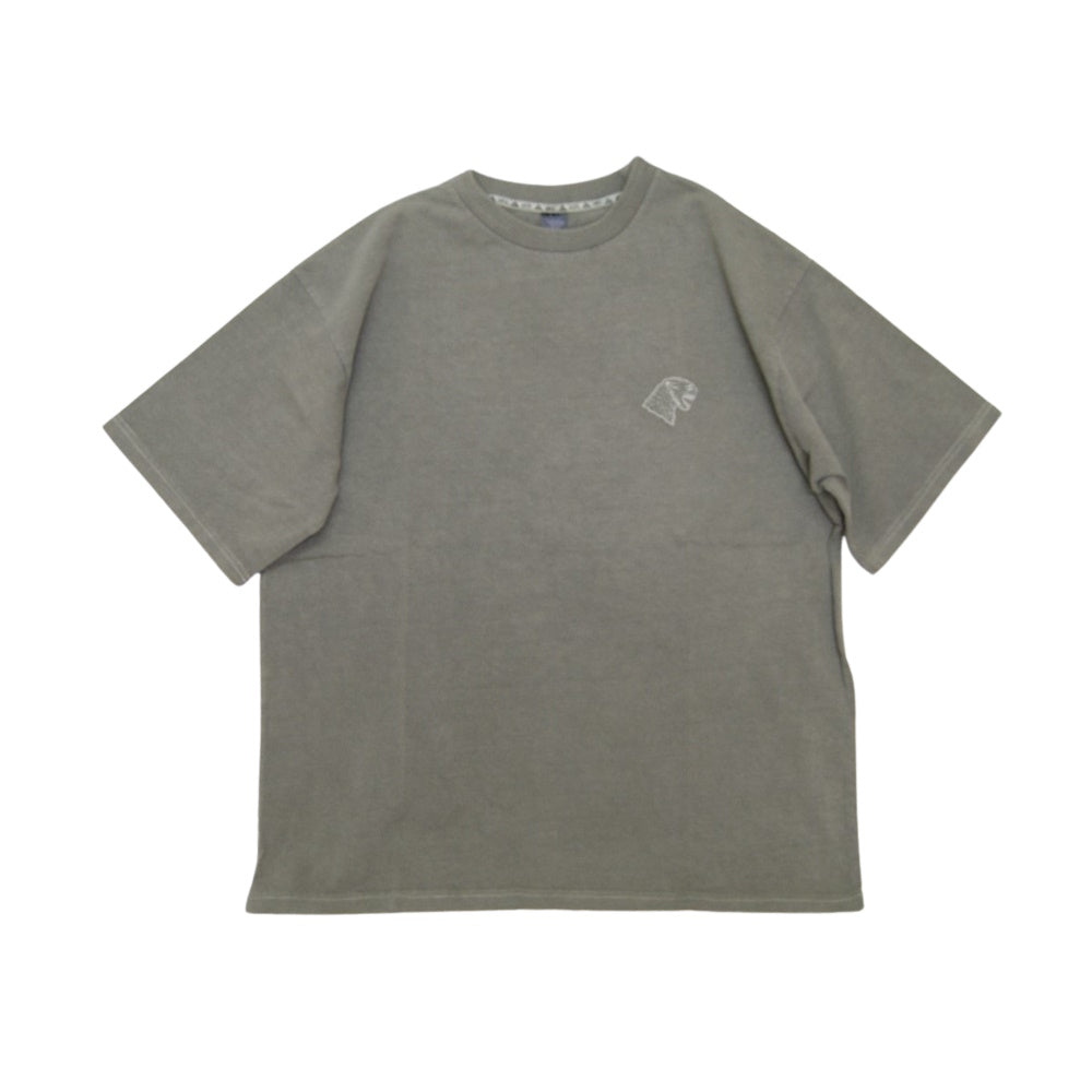 POLeR ポーラー PRM PIGMENT SOUVENIR TEE 春夏 ビッグシルエット 刺しゅう メンズ