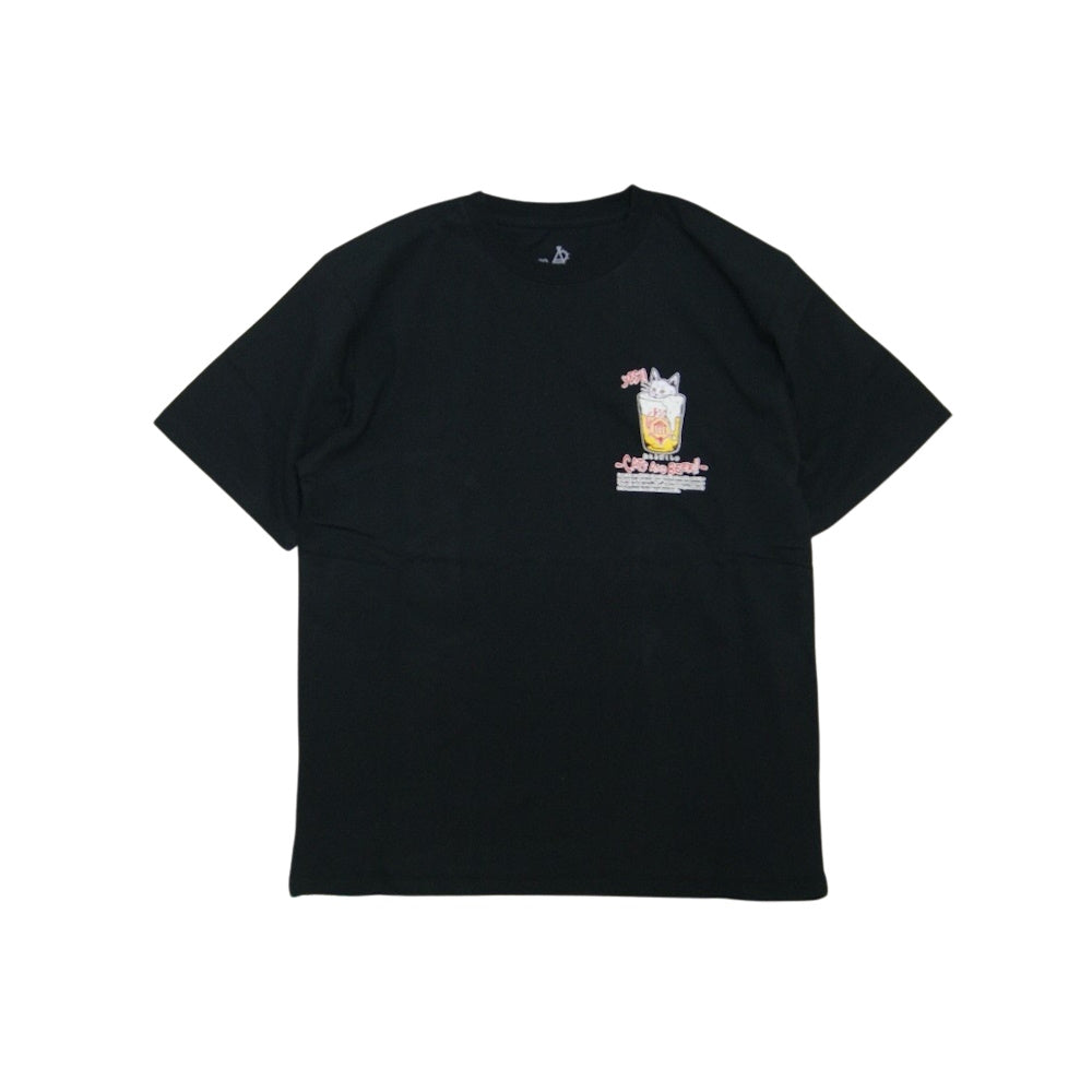 go slow caravan ゴースローキャラバン猫と麦酒TEE~麦酒風呂2~ (MENS/WOMENS)342611