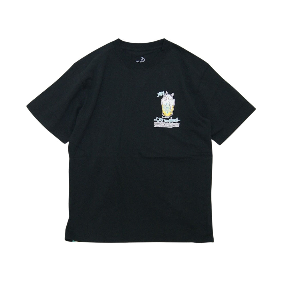 go slow caravan ゴースローキャラバン 猫と麦酒TEE~無限麦酒2~ (MENS/WOMENS)342610