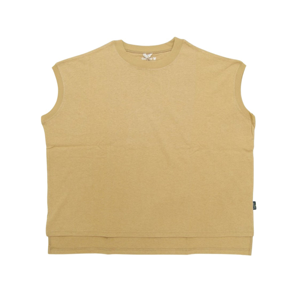 GOHEMP ゴーヘンプ HONEY SLEEVE-LES TEE レディース半袖Tシャツ