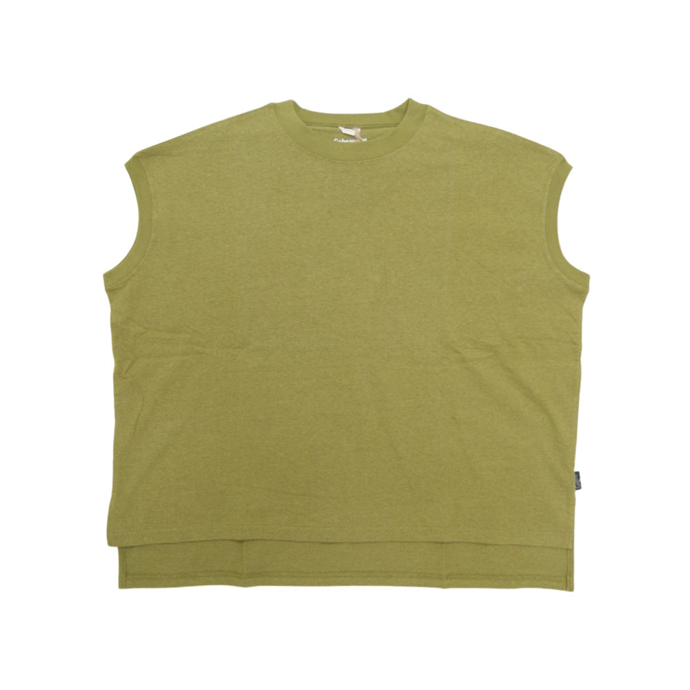 GOHEMP ゴーヘンプ HONEY SLEEVE-LES TEE レディース半袖Tシャツ