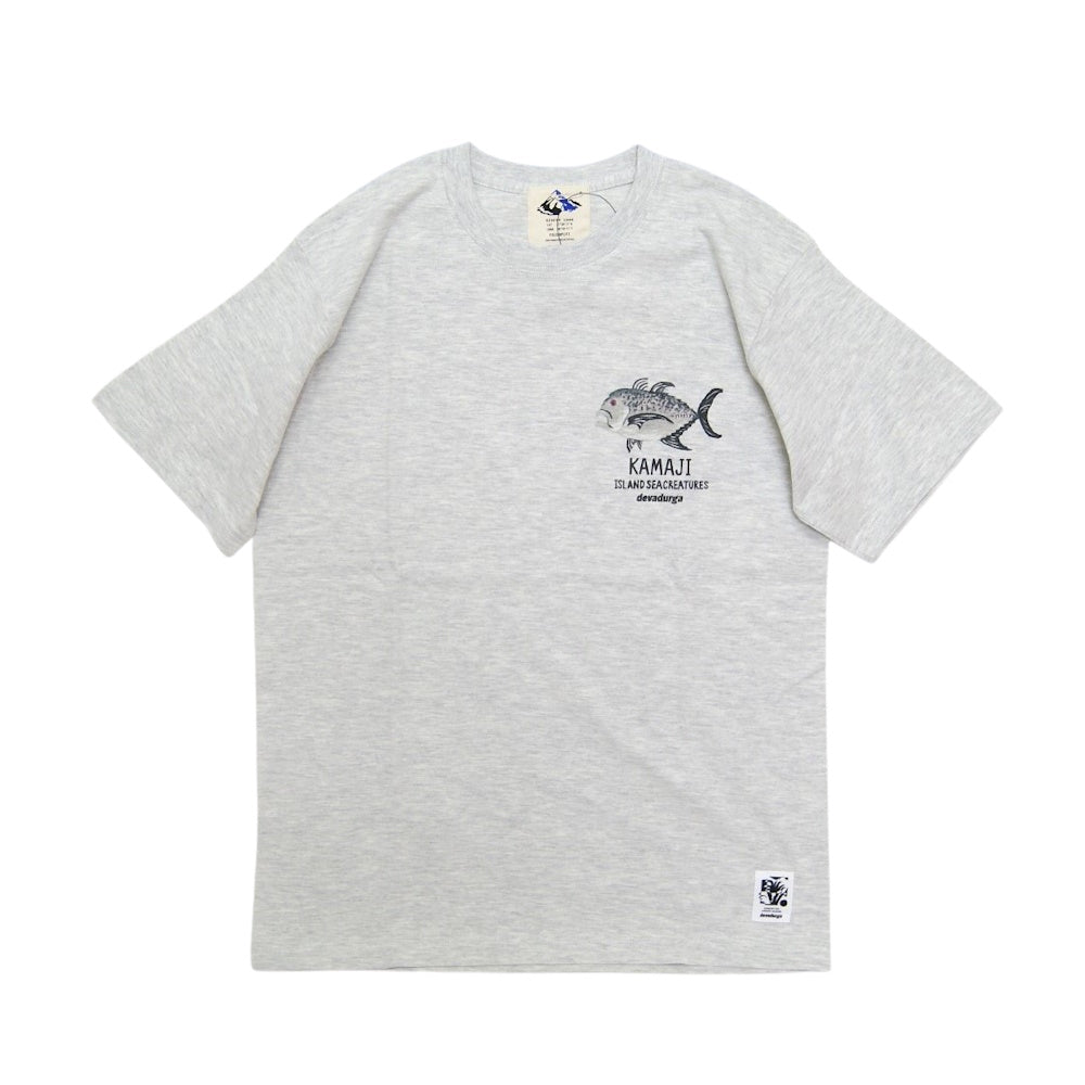 devadurga(デヴァドゥルガ) 魚プリントTEE