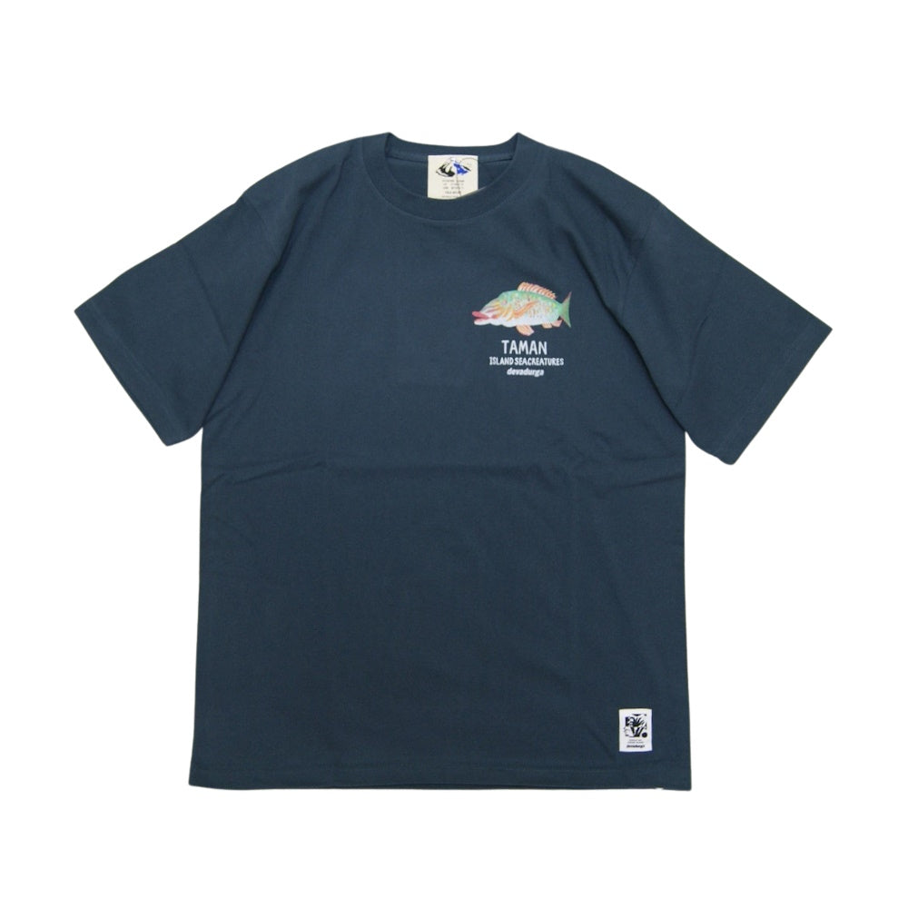 devadurga(デヴァドゥルガ) 魚プリントTEE
