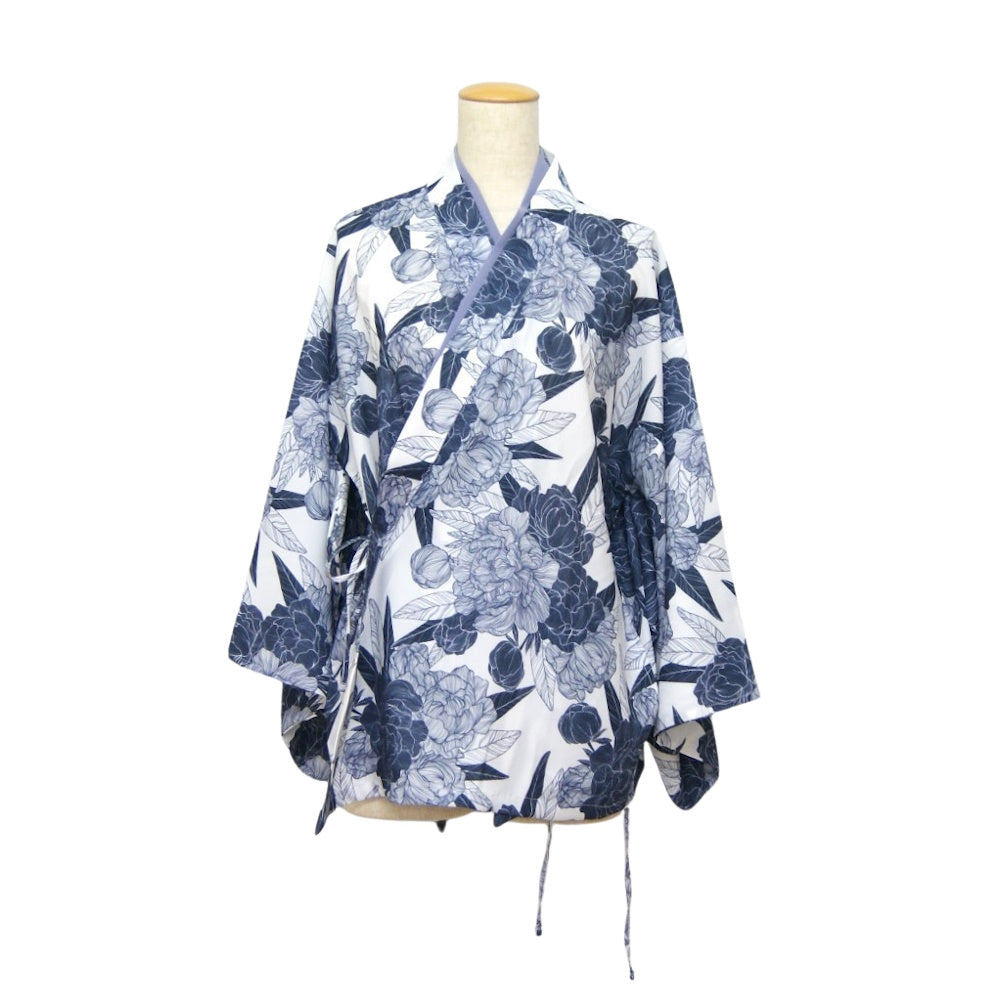 倭物やカヤ 花の趣羽織