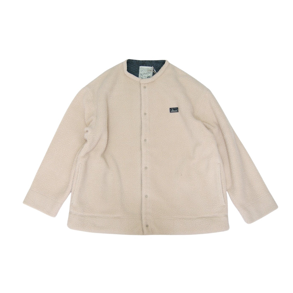 GOHEMP ゴーヘンプ NO COLLAR SHIRTS ノーカラーシャツジャケット GHC9142BSI