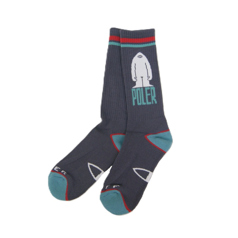 POLeR ポーラー SKATE SOCKS スケートソックス メンズ