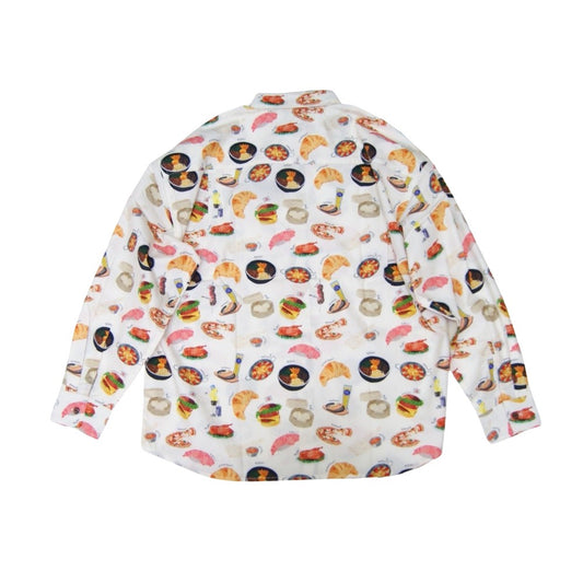 go slow caravan ゴースローキャラバン ブロード総柄プリントR/Gシャツ (MENS/WOMENS)