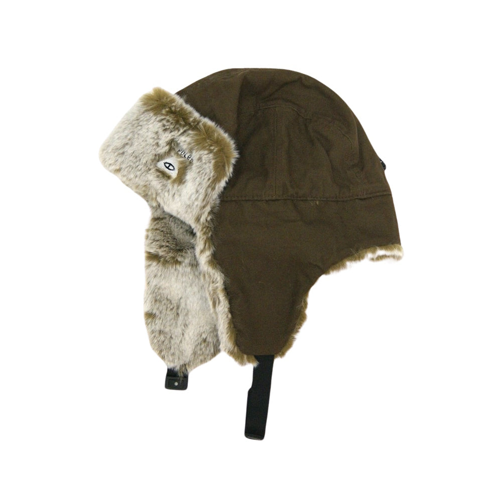 POLeR ポーラー MILITARY FUR VISOR CAP 秋冬 アウトドア
