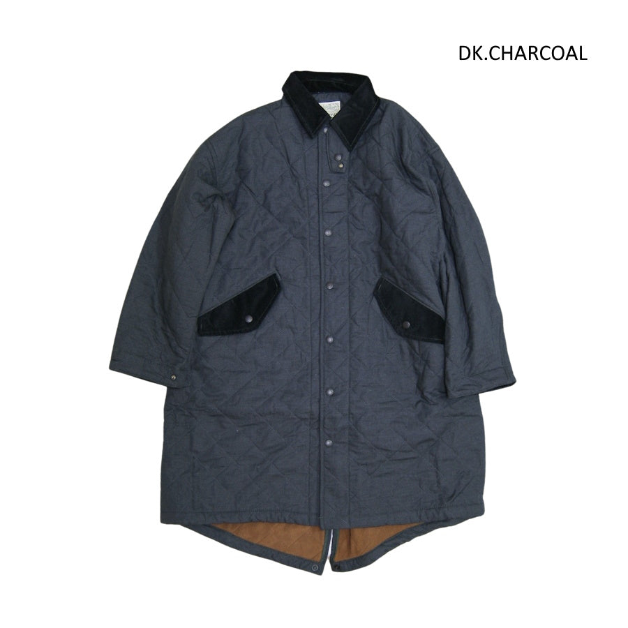 GOHEMP ゴーヘンプ SURPLUS JOCKEY COAT メンズ 秋冬 ロングジャケット ロングコート ビッグシルエット