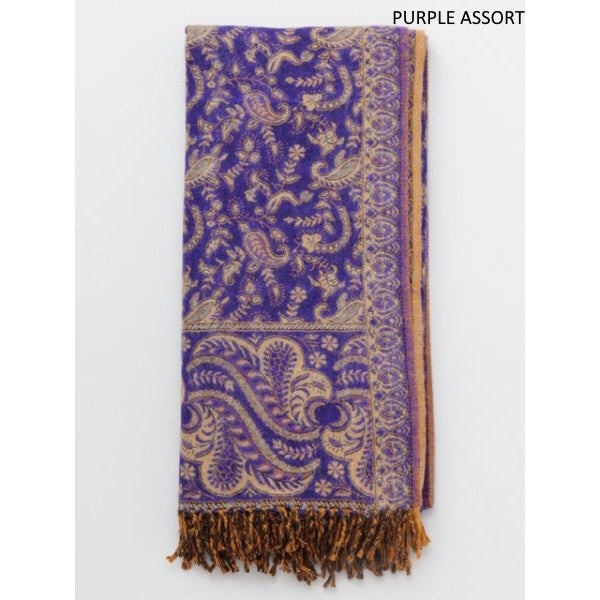 ニカルストール エスニック 秋冬 大判ストール チャイハネ