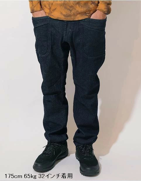 GOHEMP ゴーヘンプ GO HEMP ゴーヘンプ VENDOR TAPERED SLIM PANTS/ONE WASH デニムパンツ