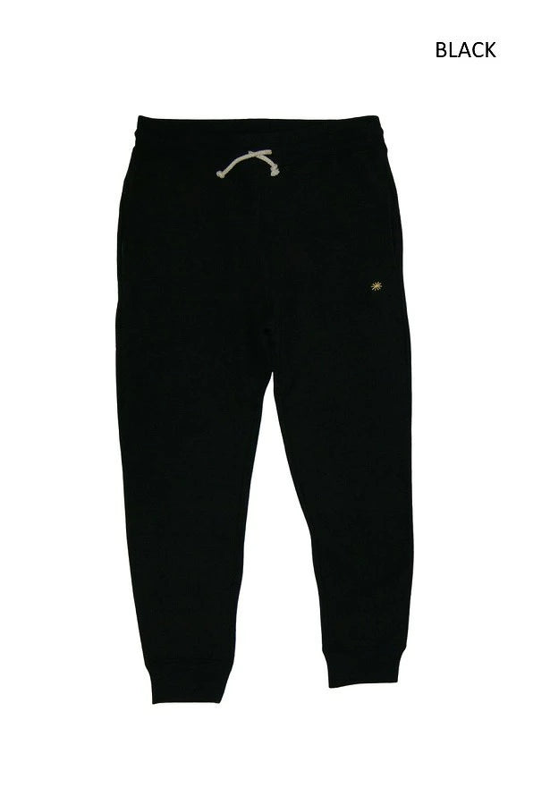 GOHEMP ゴーヘンプ SLIM RIB SWEAT PANTS スリムリブスウェットパンツ BLACK