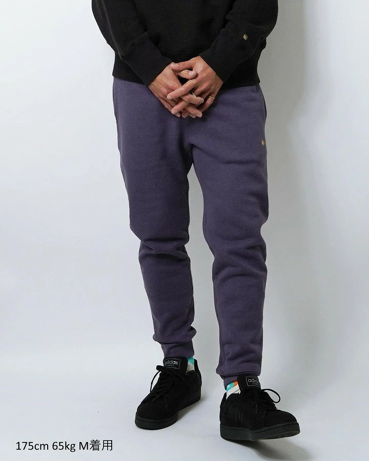 GOHEMP ゴーヘンプ SLIM RIB SWEAT PANTS スリムリブスウェットパンツ BLACK