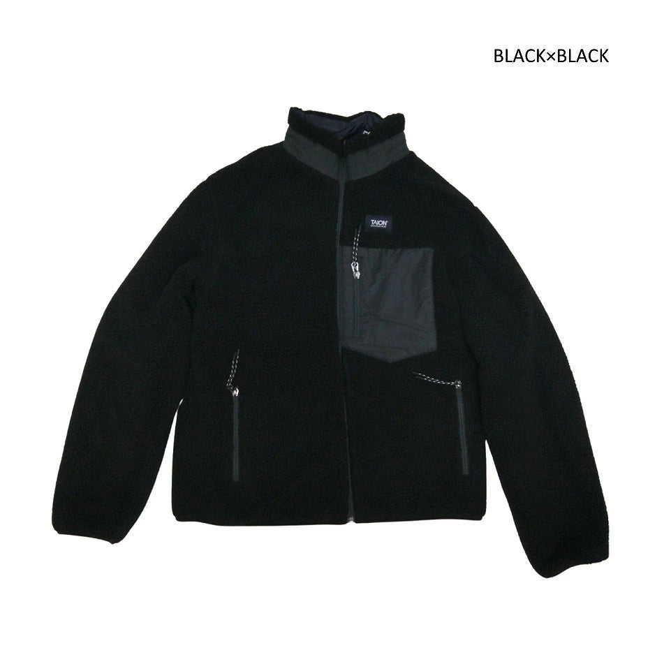 TAION DOWN×BOA REVERSIBLE JACKET ダウン×ボアリバーシブルジャケット メンズ 秋冬