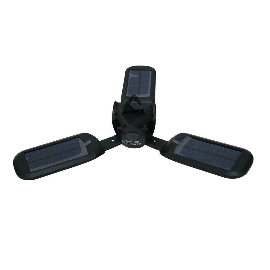 POST GENERAL ポストジェネラル TRI-PANEL SOLAR CHARGED LED LIGHT / トリ-パネル ソーラーチャージド エルイーディーライト キャンプ 防災ライト