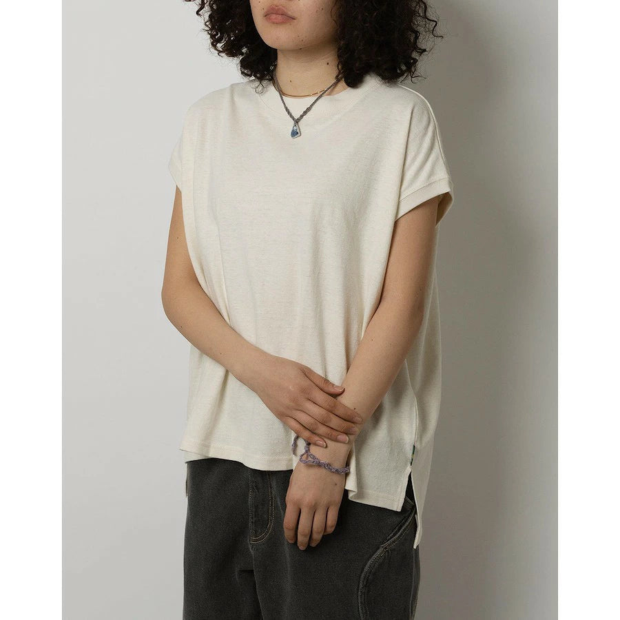 GOHEMP ゴーヘンプ HONEY SLEEVE-LES TEE レディース半袖Tシャツ