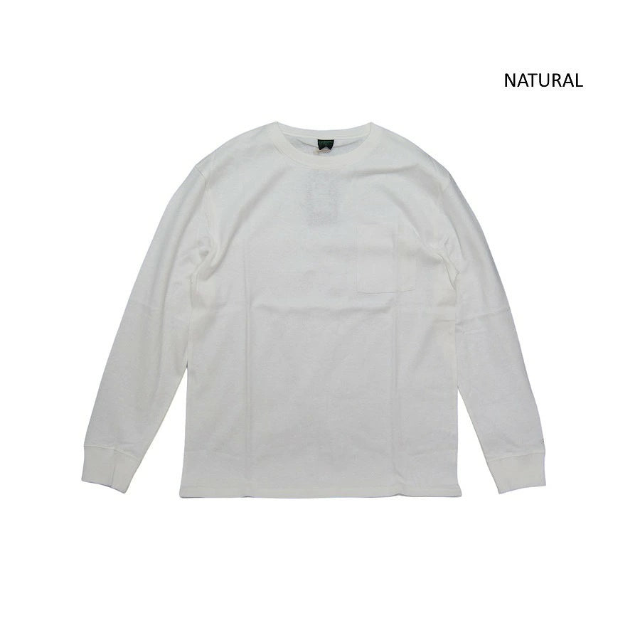 GOHEMP ゴーヘンプ メンズベーシックロングスリーブTシャツ LOW POCKET TEE メンズ長袖 春夏