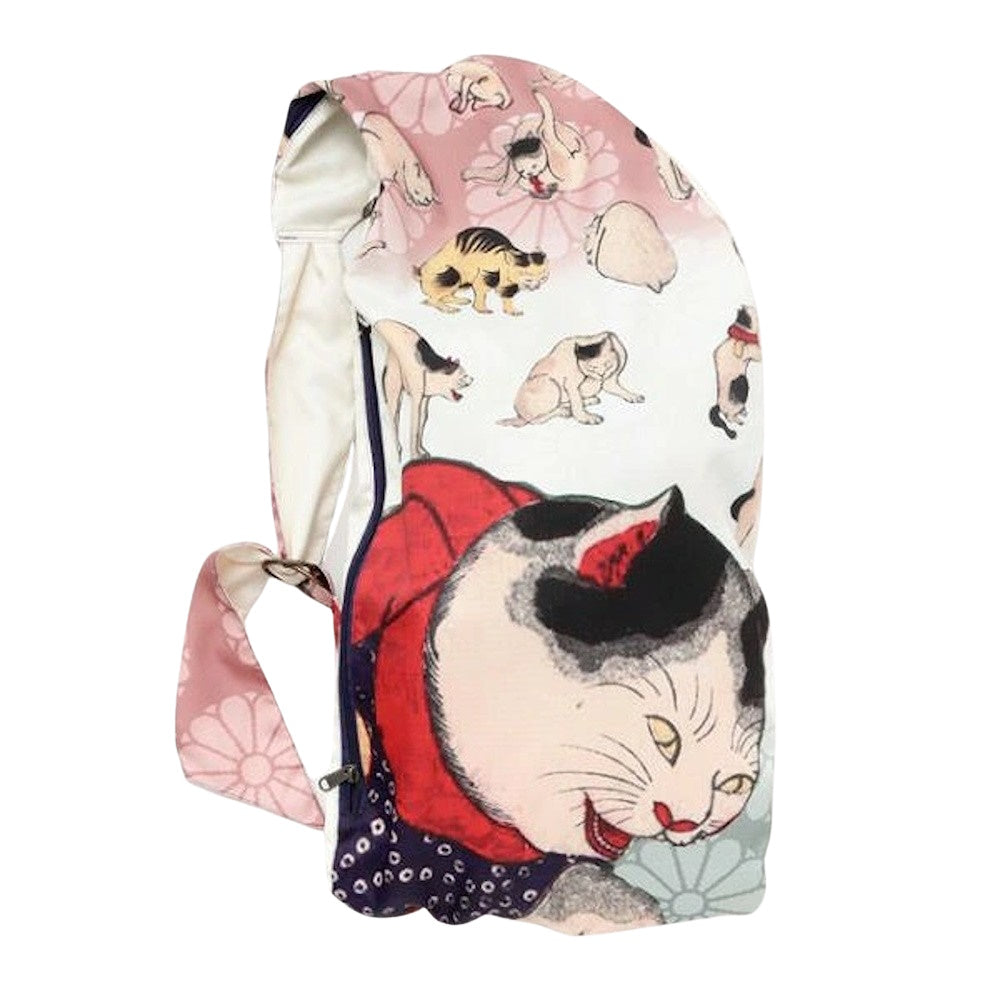 浮世絵たすきBAG ショルダーバッグ 和装 猫プリント チャイハネ 倭物や カヤ