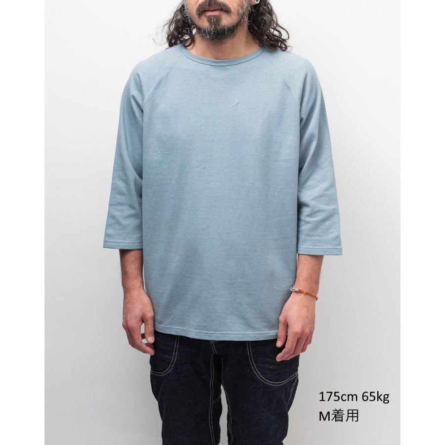 GOHEMP ゴーヘンプ WIDE BASEBALL TEE ワイドベースボールT メンズ
