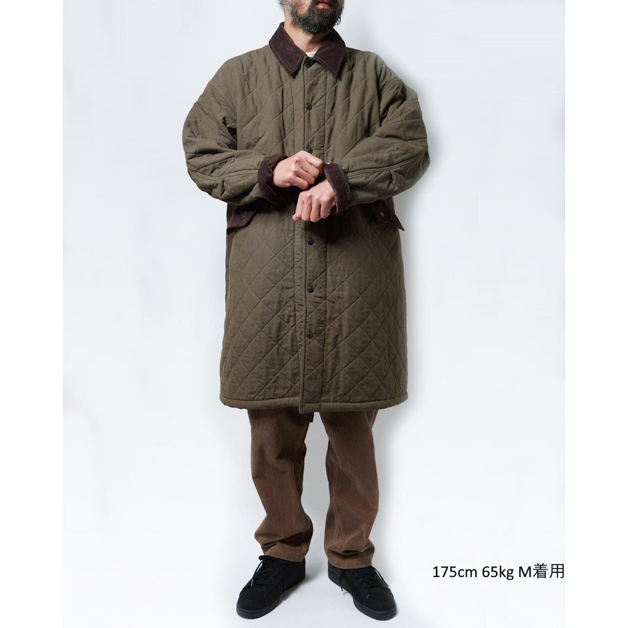 GOHEMP ゴーヘンプ SURPLUS JOCKEY COAT メンズ 秋冬 ロングジャケット ロングコート ビッグシルエット