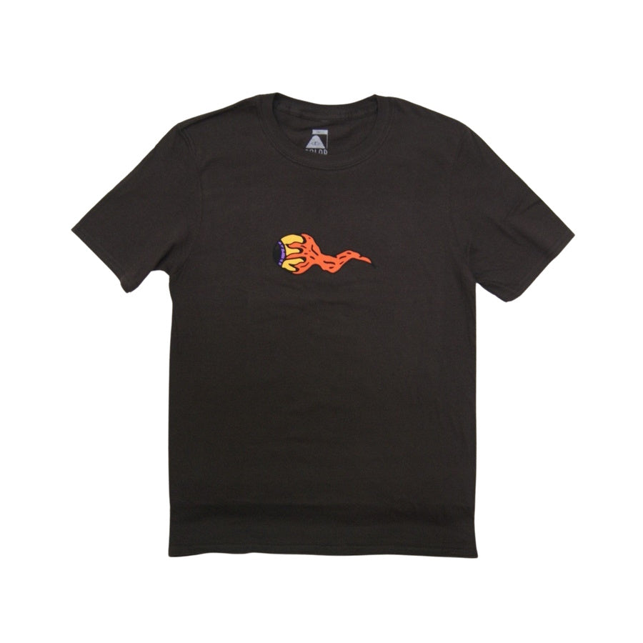 POLeR EYEBALL TEE DARK CHOCOLATE メンズ レディース Sサイズ Mサイズ メンズ