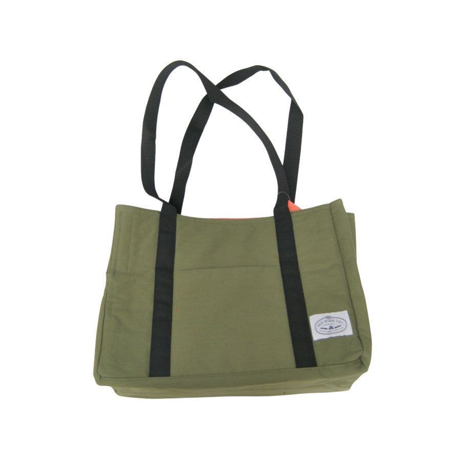 Poler 2WAY CARRY TOTE - OLIVE / ORANGE 2ウェイキャリートート 犬 バッグ キャリーバッグ 小型犬