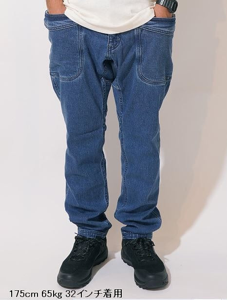 送料無料!すっきりとした細めのボトム GO HEMP ゴーヘンプ VENDOR TAPERED SLIM PANTS/USED WASH デニムパンツ