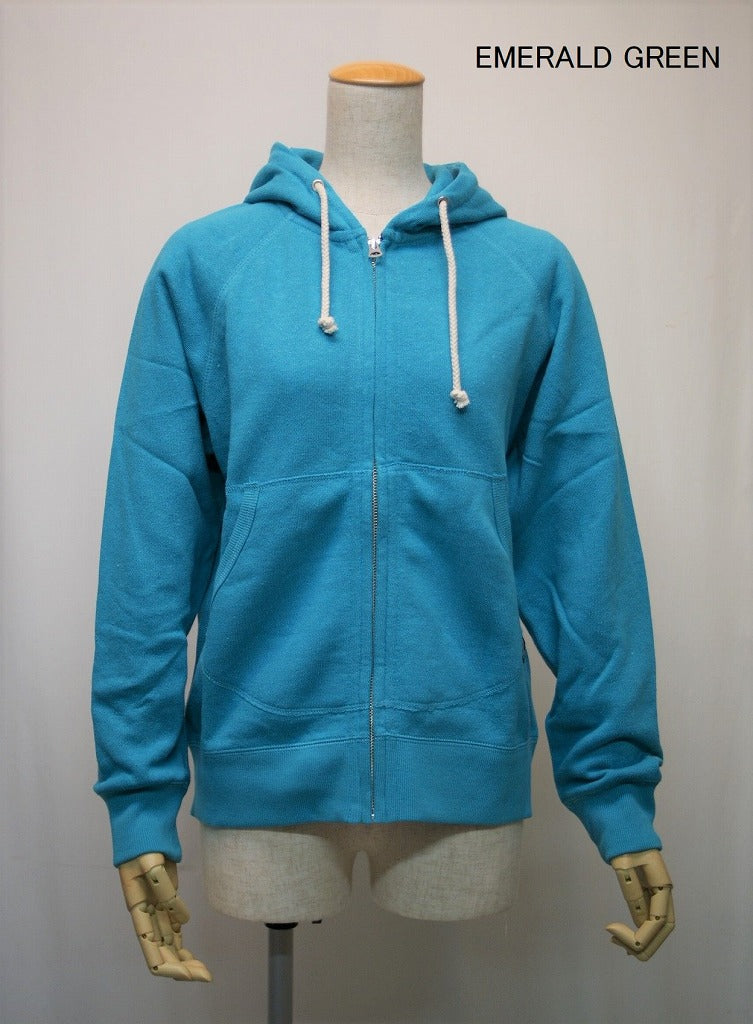送料無料!ヘンプコットン・裏起毛のジップアップパーカーSALE!!GO HEMP ゴーヘンプZIP UP PARKA/H/C FLEECE ジップアップパーカーフリース(レディース)